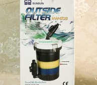 Lọc phụ cho hồ thủy sinh SunSun HW-603 loại không bơm